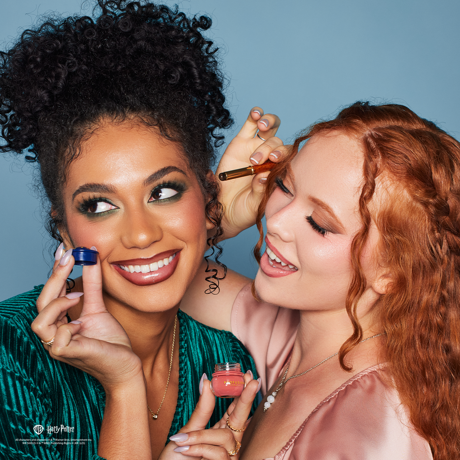 Harry Potter Holiday | Yule Ball Blush Lip & Cheek Blurring Pot & Silicone Applicator