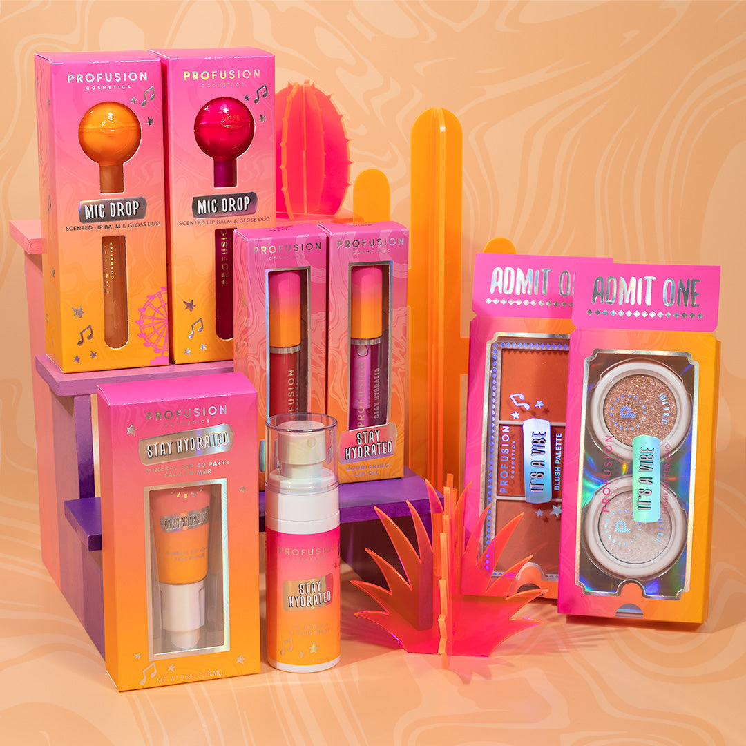 It's a vibe admit one 3 shade blush blush palete