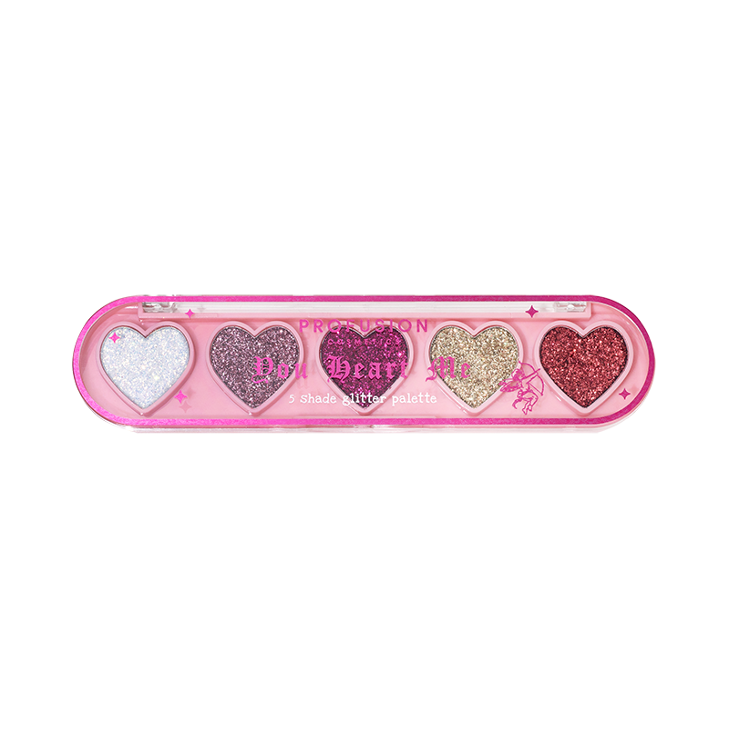 Dear Cupid - You Heart Me 5 Shade Glitter Palette