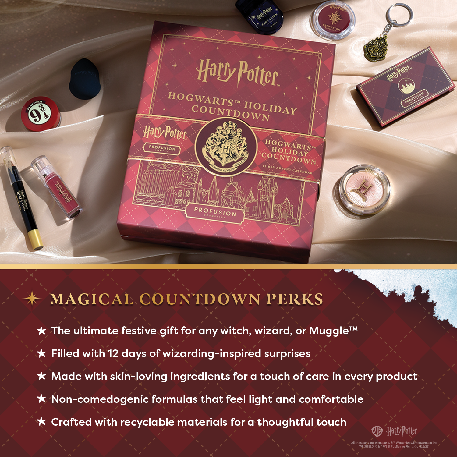 Harry Potter Holiday | Hogwarts™ Holiday Countdown 12 Days Advent Calendar