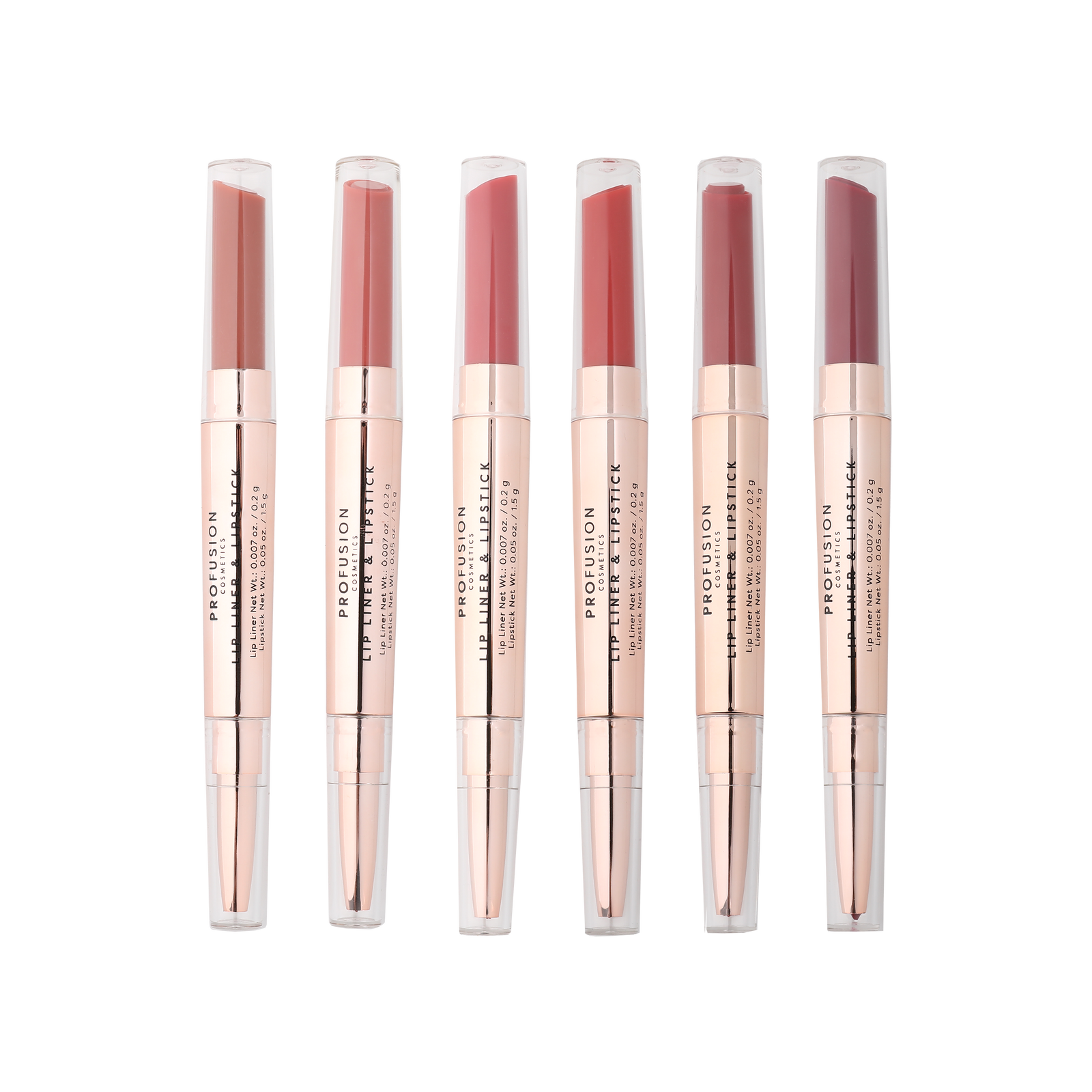 LUNAR LIPS - 6 PC LIPSTICK AND LIP LINER SET