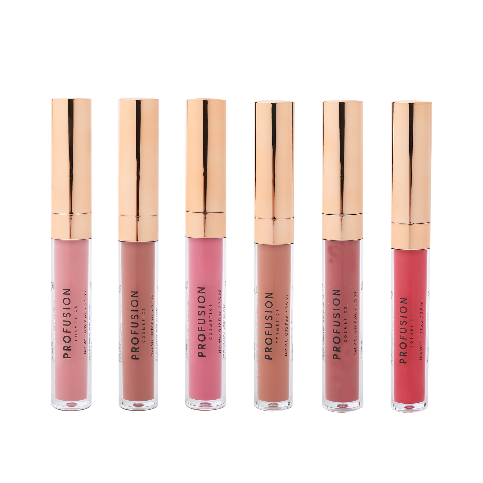 GLOSSY POUT - 6 PC LIPGLOSS SET