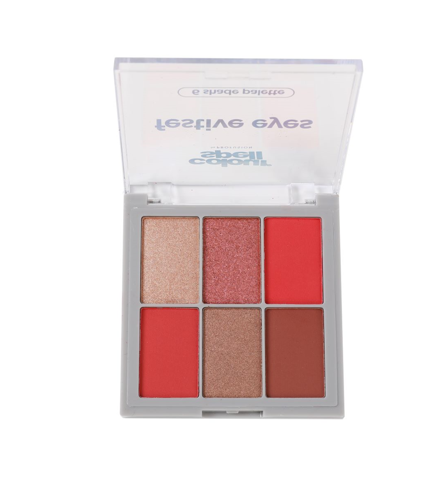 COLOUR SPELL FESTIVE EYES | 6 SHADE PALETTE