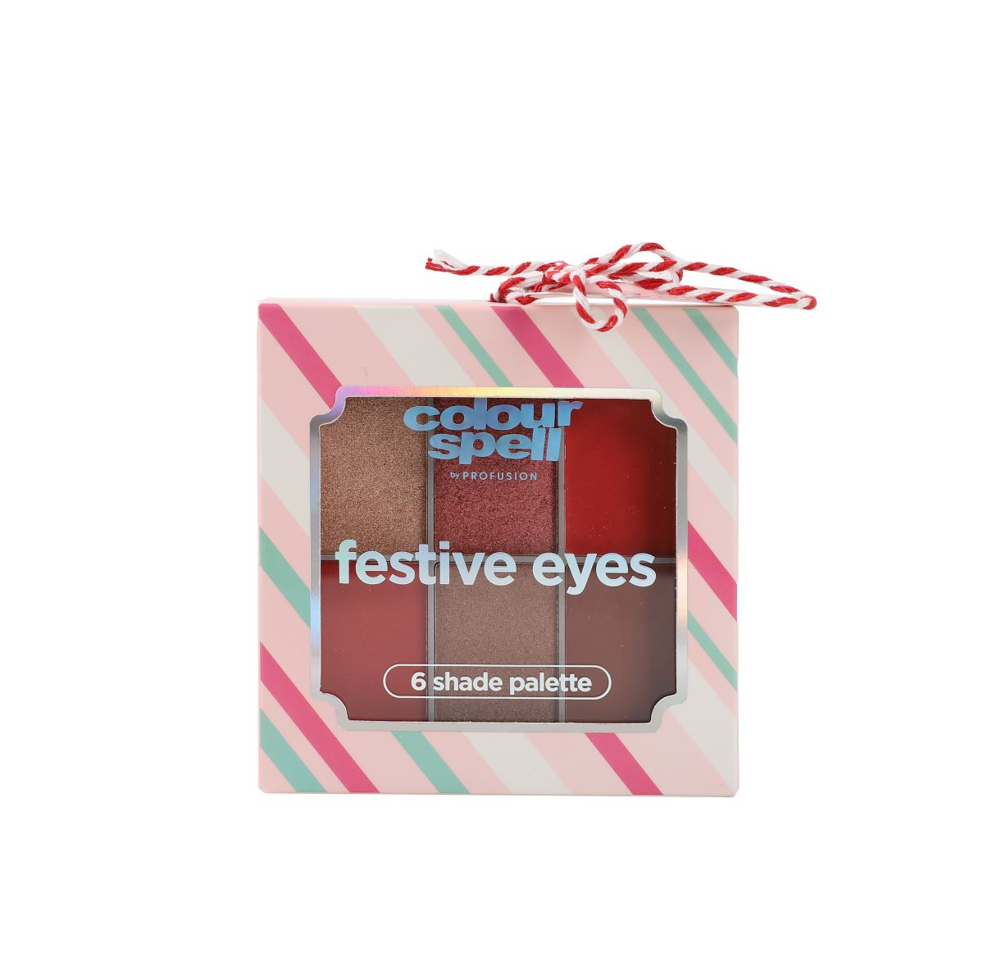 COLOUR SPELL FESTIVE EYES | 6 SHADE PALETTE