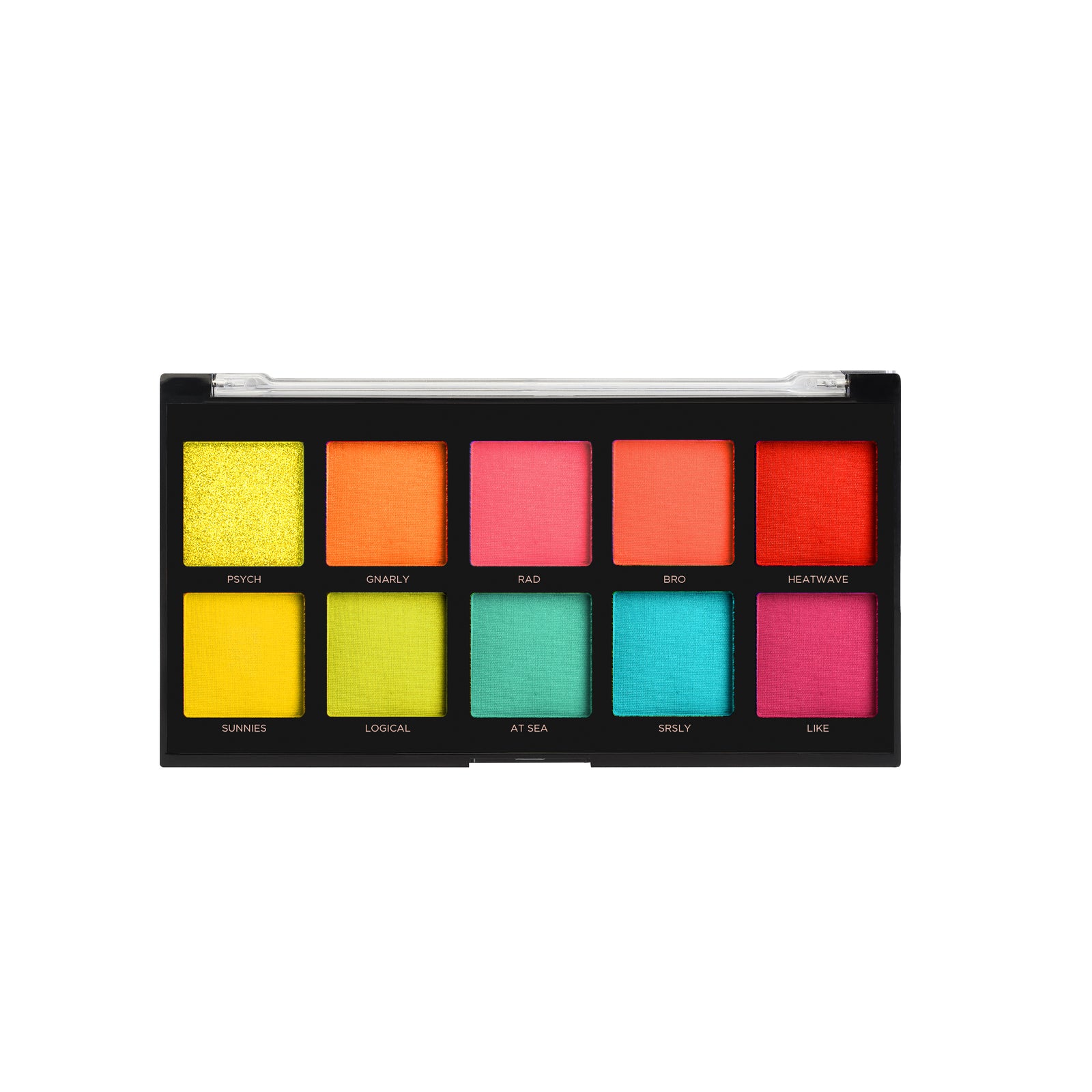 neon 10 shade eyeshadow palette