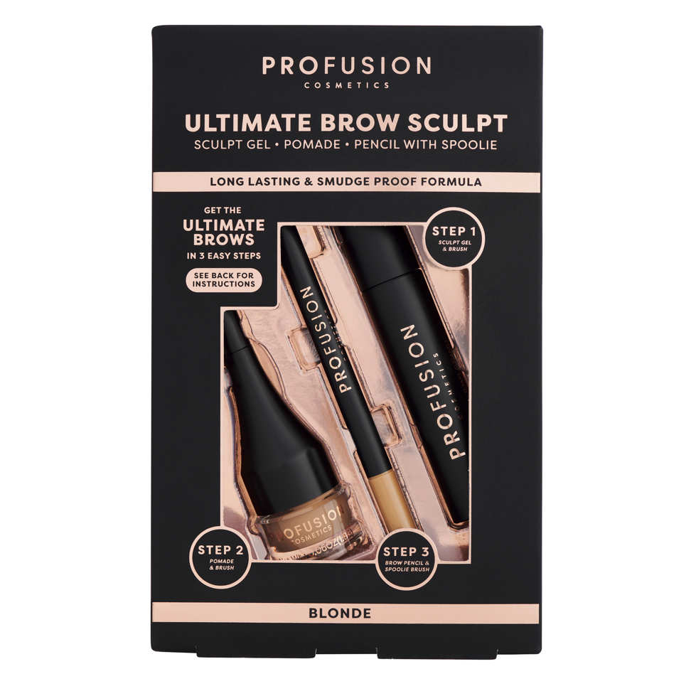 Blonde Ulimate brow sculpt soft brown