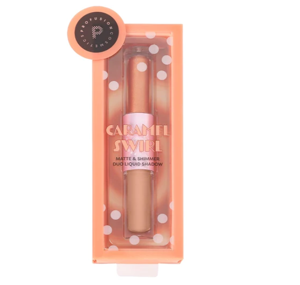 I boba caramel swirl eyeshadow duo