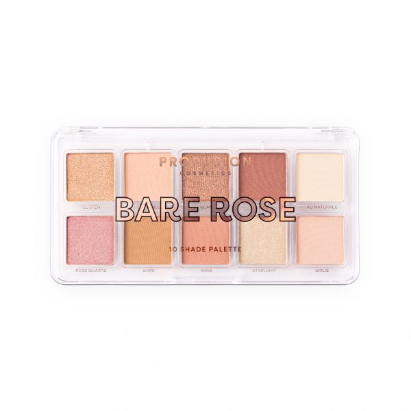 BARE ROSE | 10 SHADE PALETTE