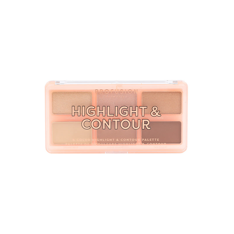 HIGHLIGHT &amp; CONTOUR I | 6 SHADE PALETTE