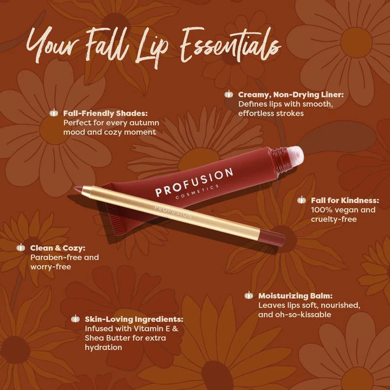 Pumpkin Spice | Cashmere Lips Lip Liner & Balm Duo