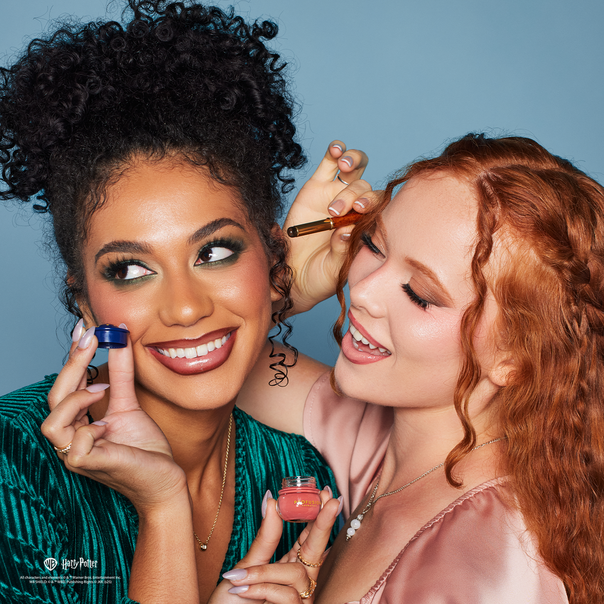 Harry Potter Holiday | Yule Ball Blush Lip & Cheek Blurring Pot & Silicone Applicator