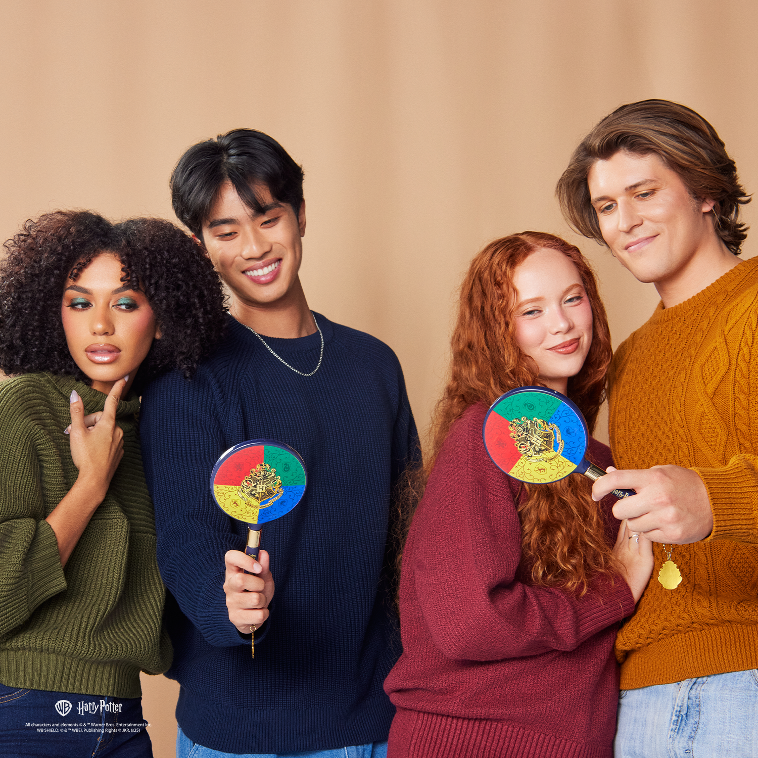 Harry Potter Holiday | Hogwarts™ House Pride Handheld Mirror