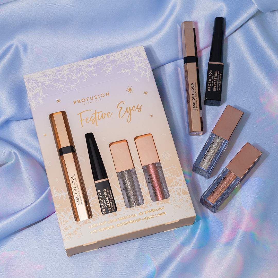 FROSTED SNOW SPARKLE | FESTIVE EYES