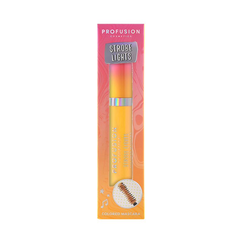 Rave  It's a vibe strobe lights coloured mascaras