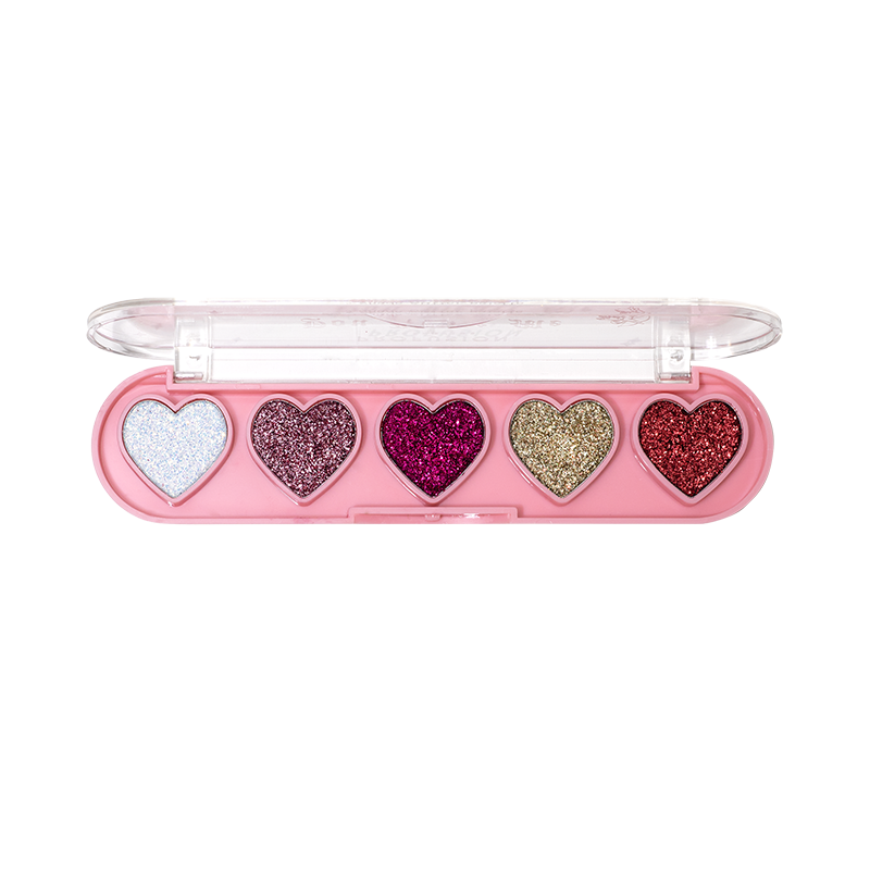 Dear Cupid - You Heart Me 5 Shade Glitter Palette