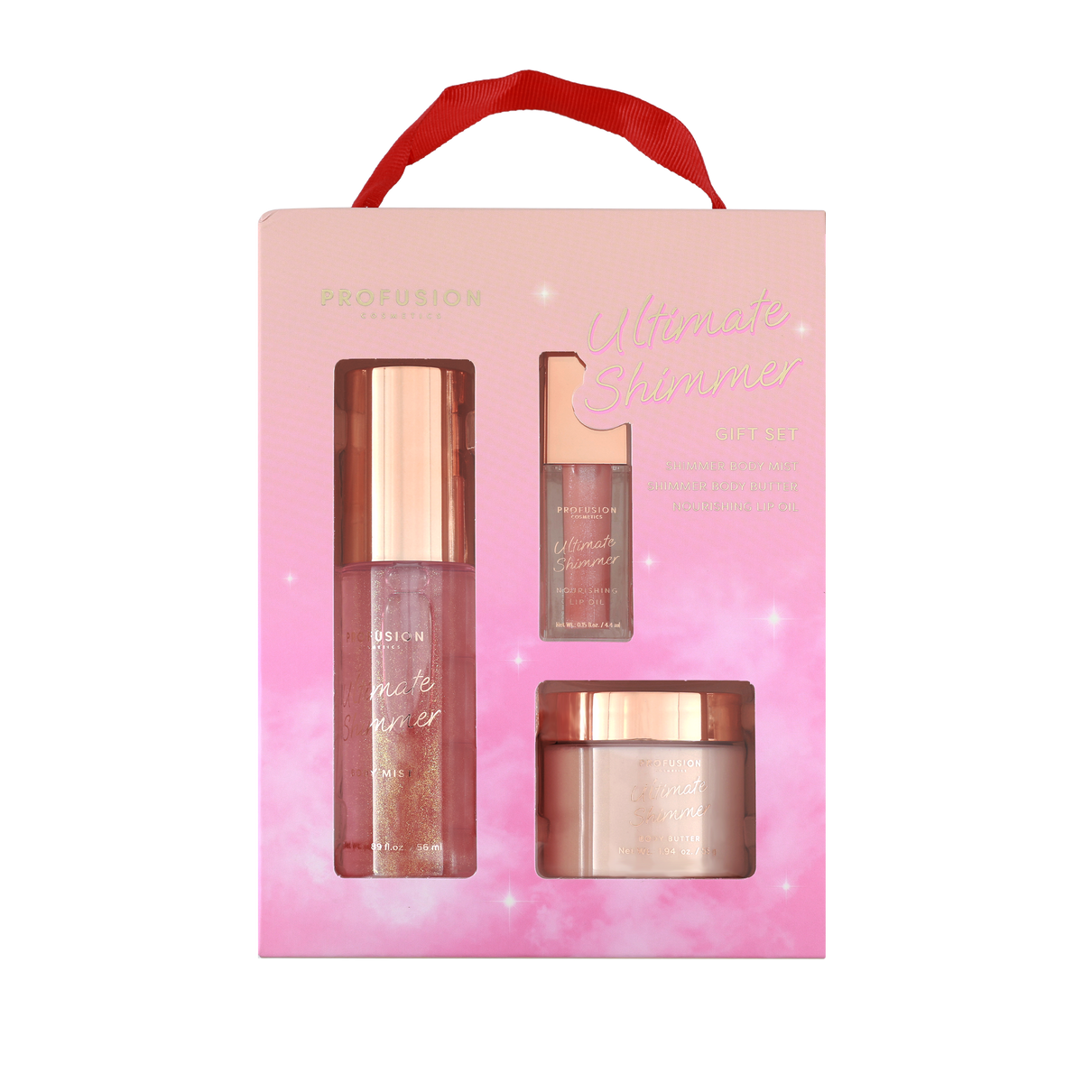 Ultimate Shimmer | Lip &amp; Body Gift Set