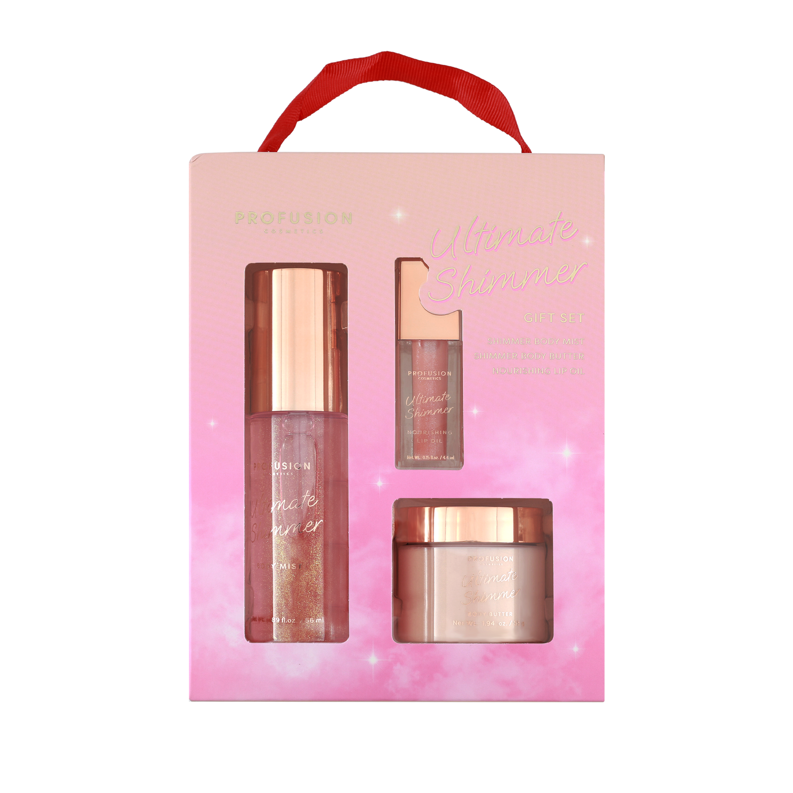 Ultimate Shimmer | Lip & Body Gift Set