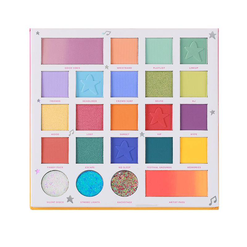 It's a vibe mainstage 23 shade palete 