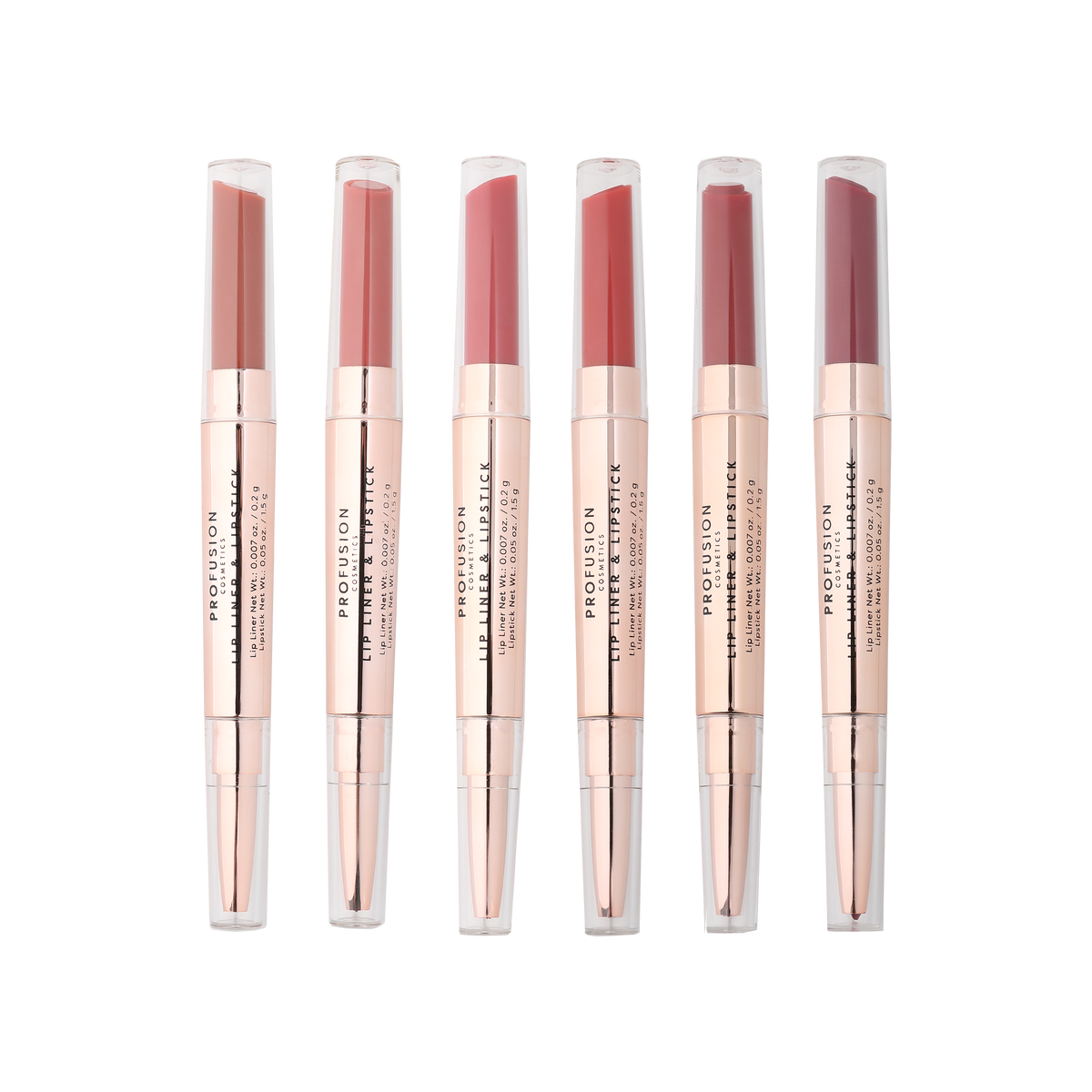 LUNAR LIPS - 6 PC LIPSTICK AND LIP LINER SET