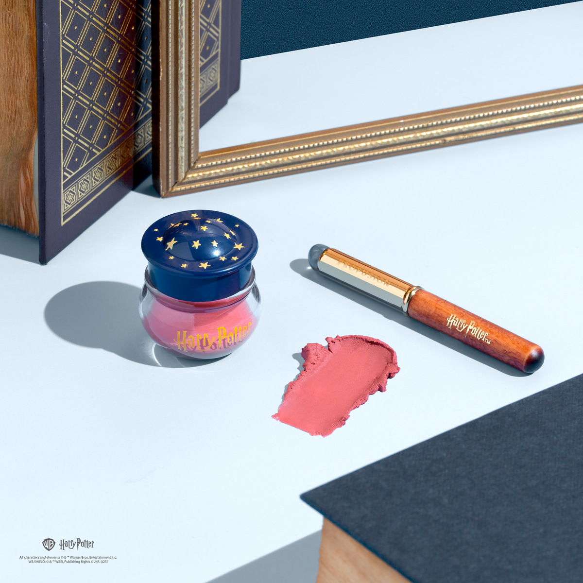 Harry Potter Holiday | Yule Ball Blush Lip &amp; Cheek Blurring Pot &amp; Silicone Applicator