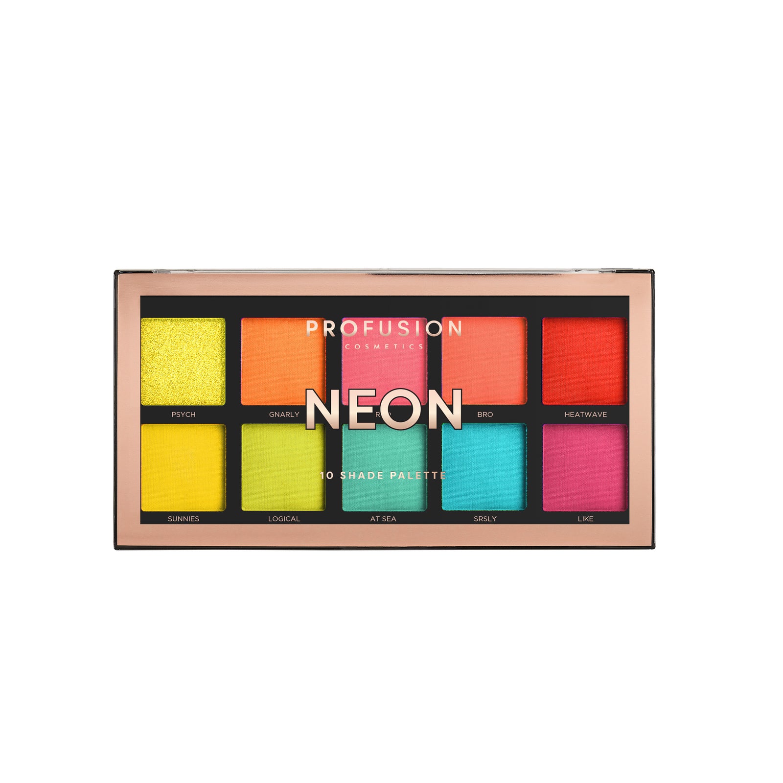 neon 10 shade eyeshadow palette
