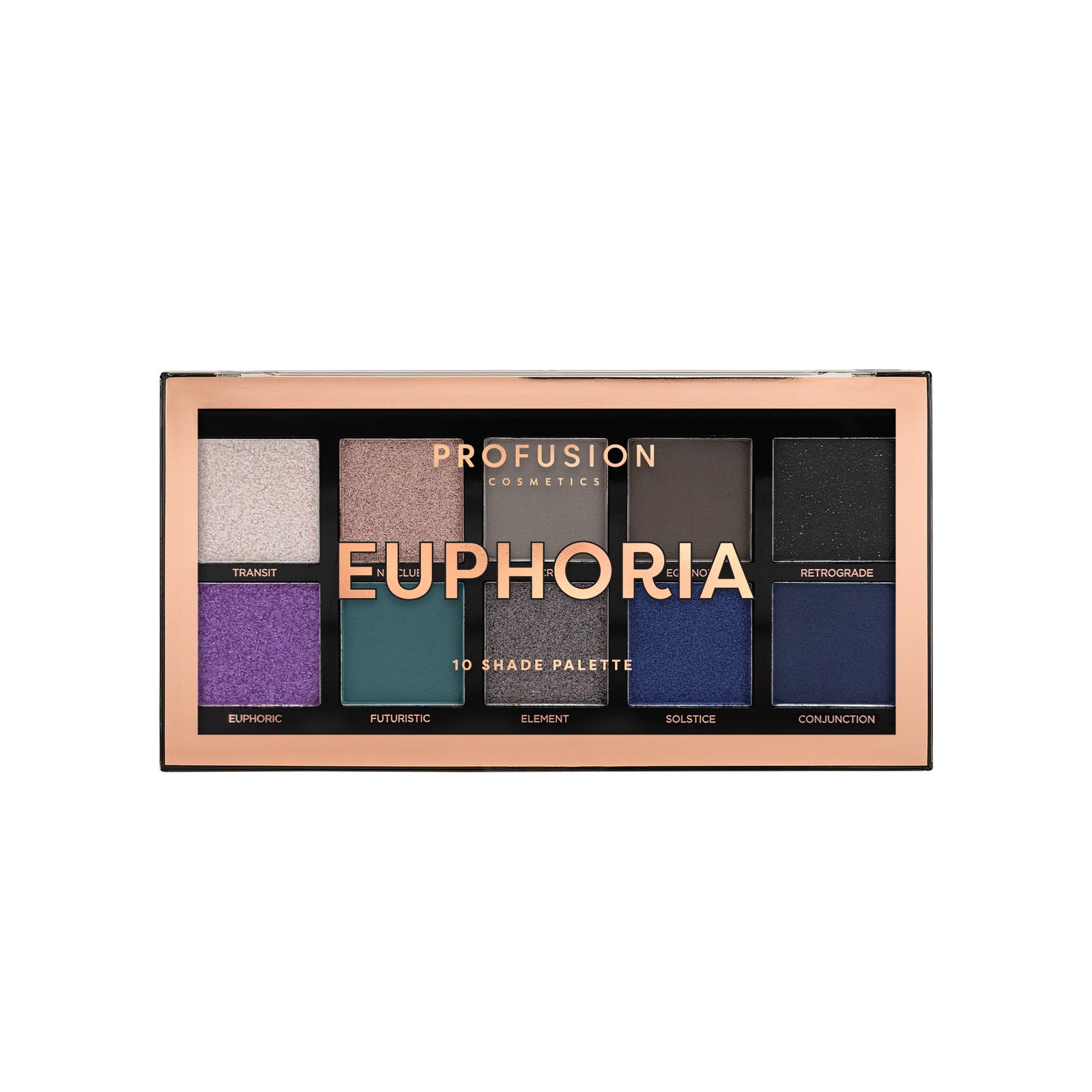 Euphoria 10 shade eyeshadow palette