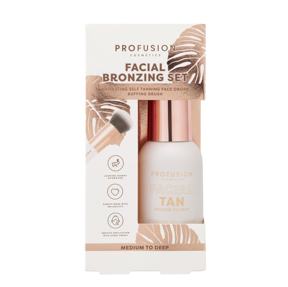 FACIAL BRONZING SET | MEDIUM TO DEEP