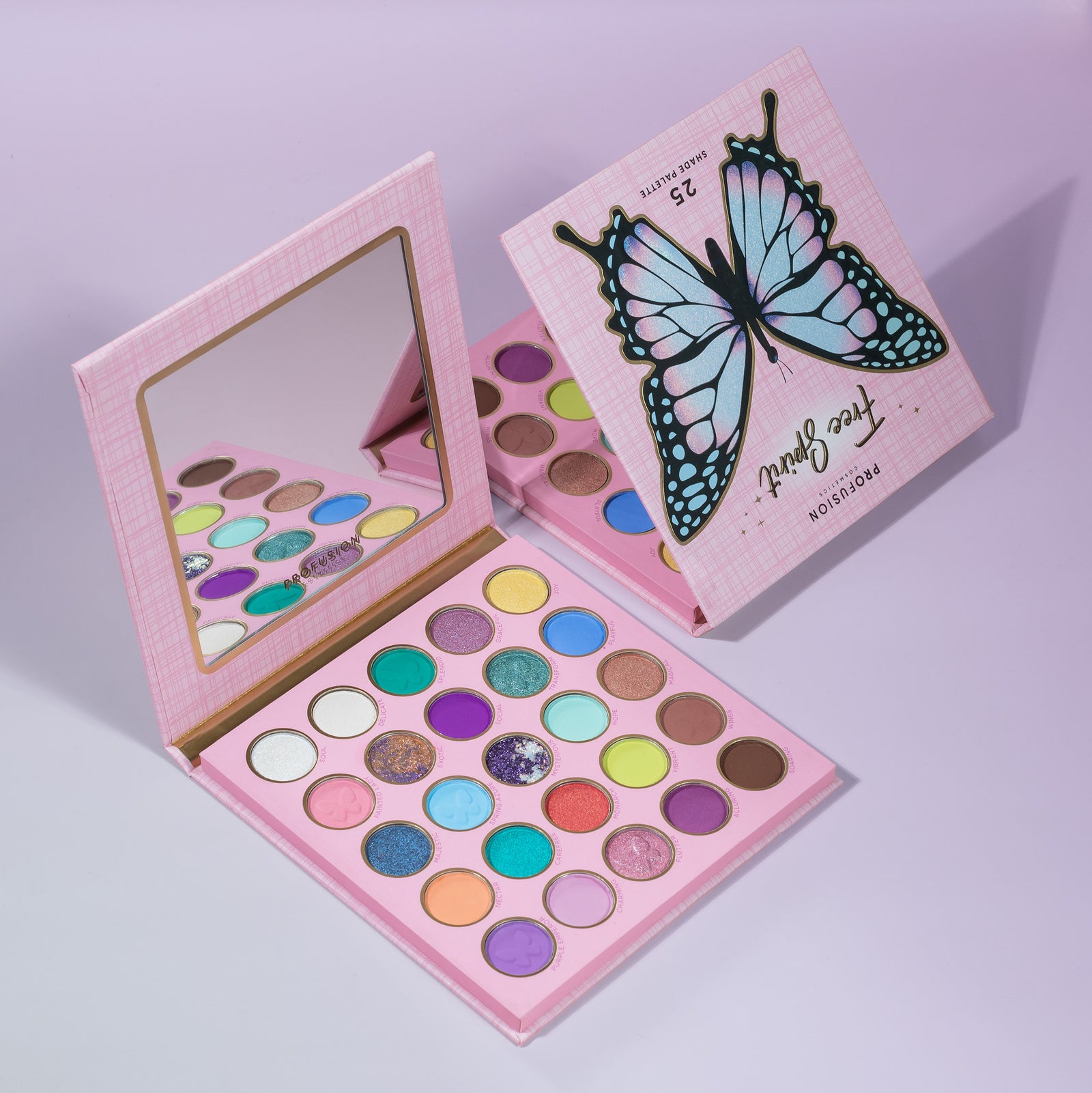 EMPOWERED BUTTERFLY | FREE SPIRIT 25-SHADE PALETTE