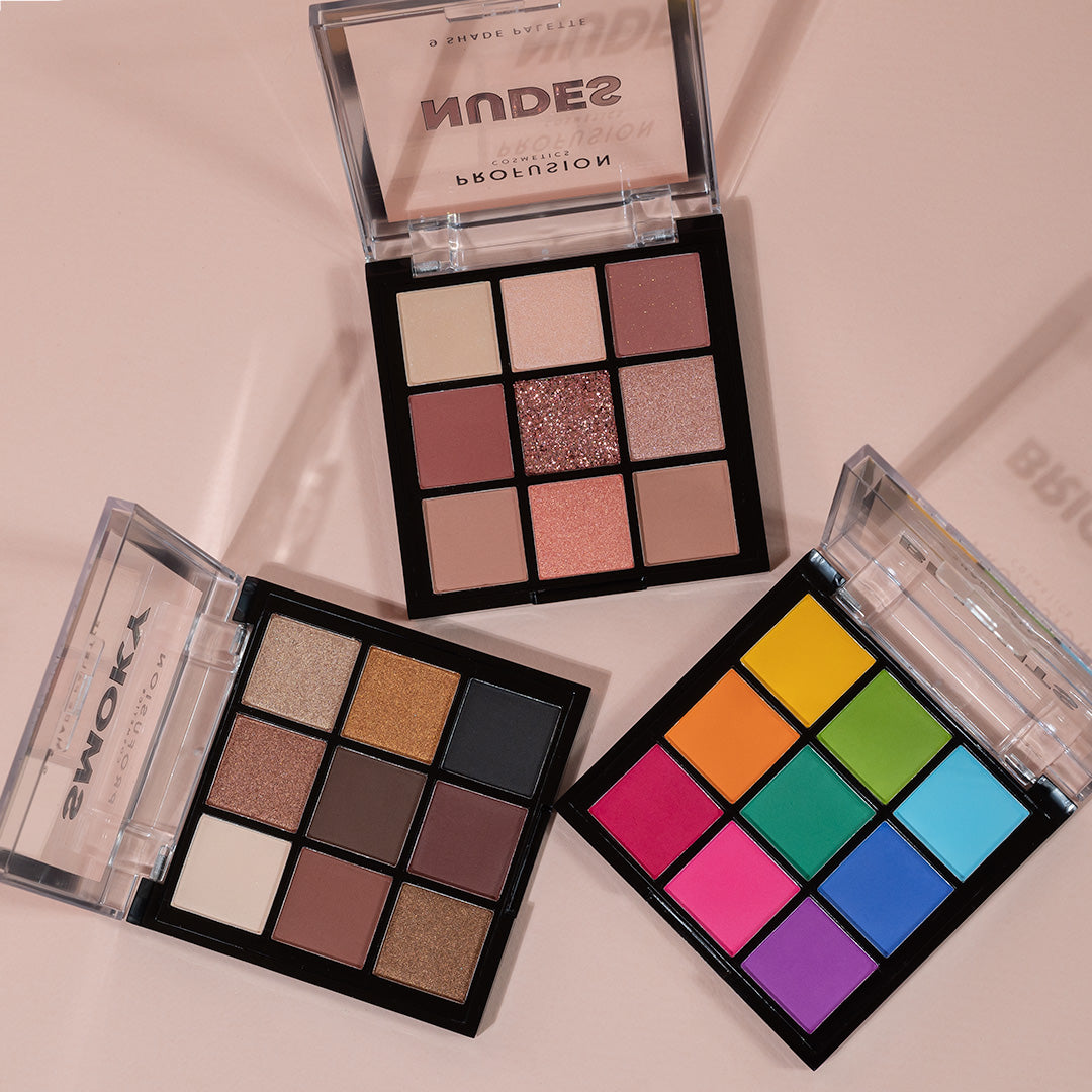 ultimate collection 3 pc multi finish shadow palette collection