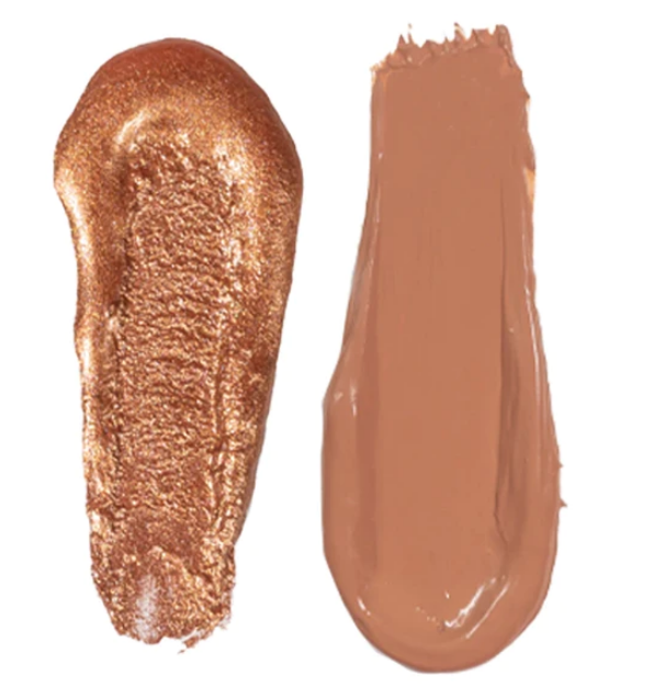 I boba caramel swirl eyeshadow duo