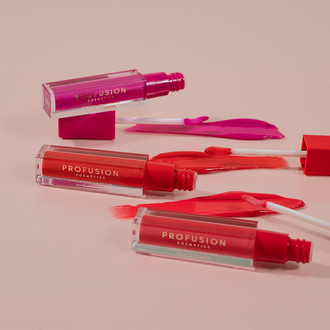 Lip trio high shine lip gloss brights