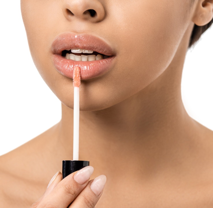 Lip trio high shine lip gloss nudes