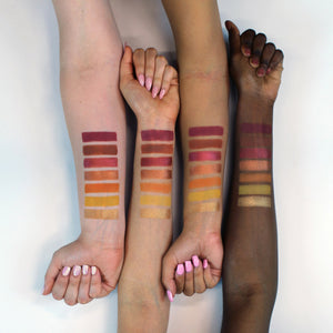 siennas 21 shade eyeshadow palette & brush