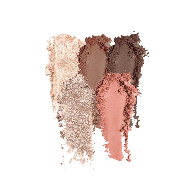 Full face palette nude 8 shade eye face and lip palette 