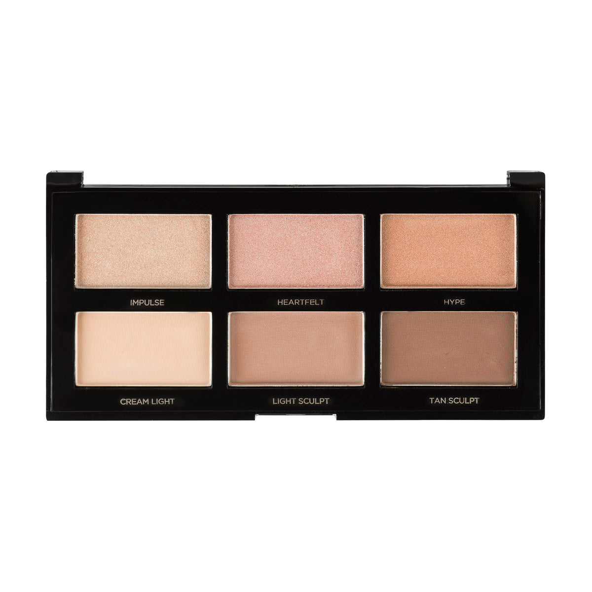 highlight & contour I 6 shade palette