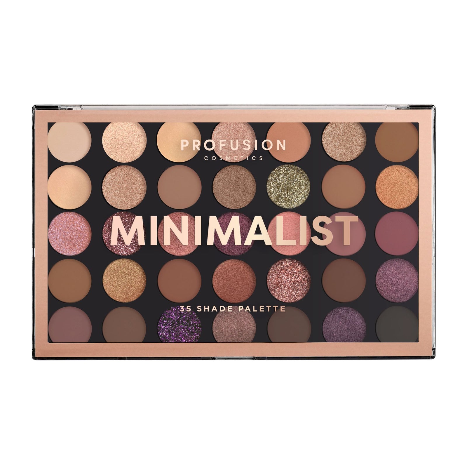 minimalist 35 shade eyeshadow palette